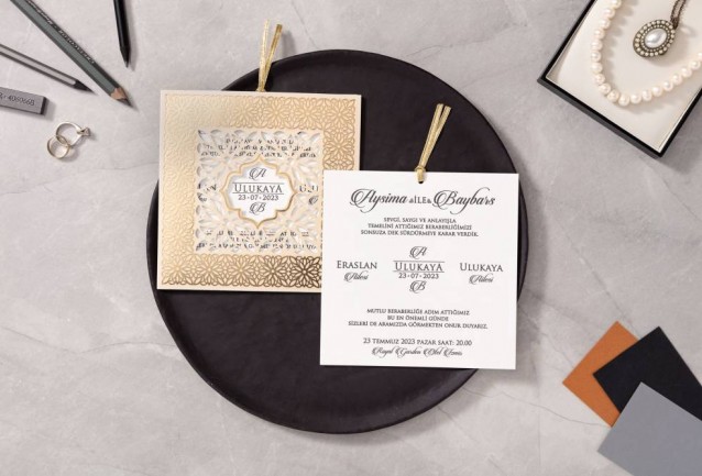 İklim Wedding Invitation 10563