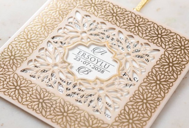 İklim Wedding Invitation 10563