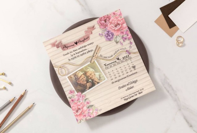 İklim Wedding Invitation 10572