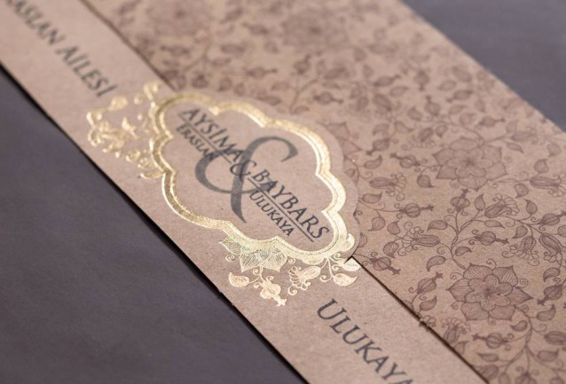 İklim Wedding Invitation 10575