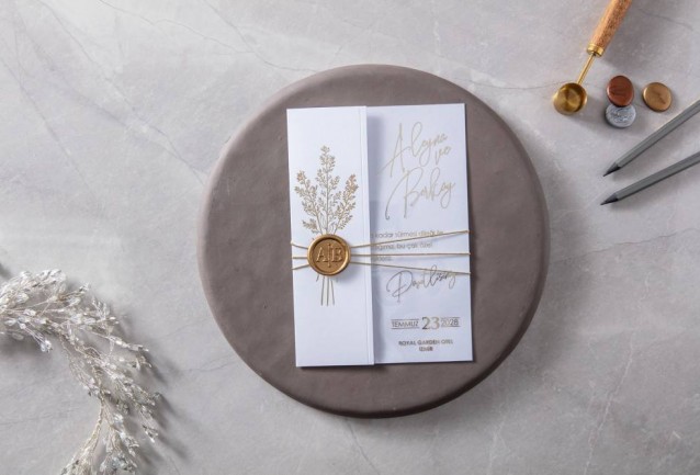 Clear Acrylic Wedding Invitation