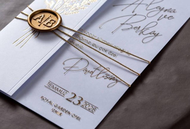 Clear Acrylic Wedding Invitation