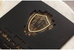 engraved wedding invitation laser engraved wedding invitation