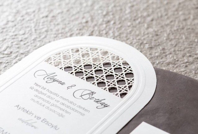 Door Wedding Invitation