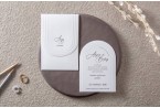 Arc Wedding Invitation