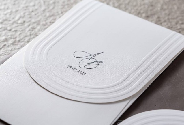 Arc Wedding Invitation