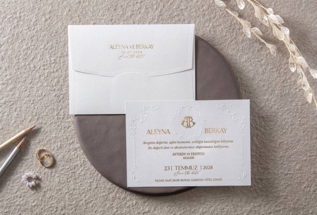 Simple Wedding Invitation