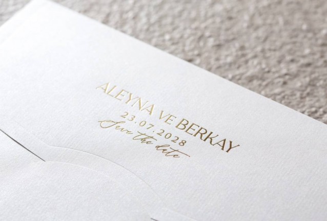 Simple Wedding Invitation