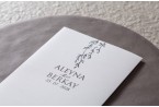 White Wedding Invitation