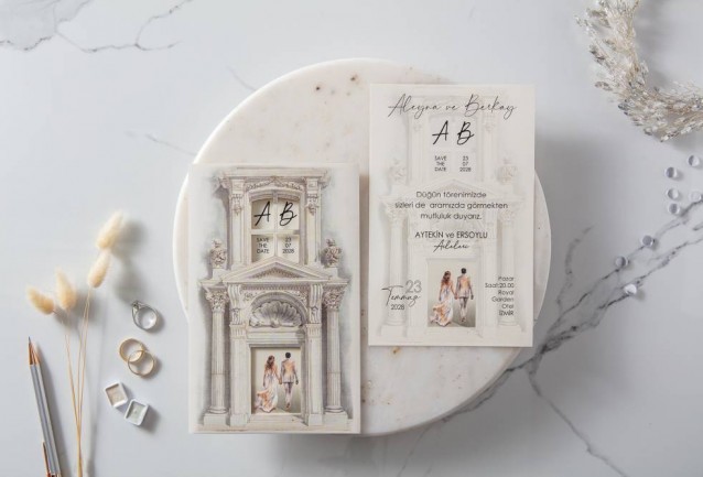 Kapıda Gelin Damat Davetiye