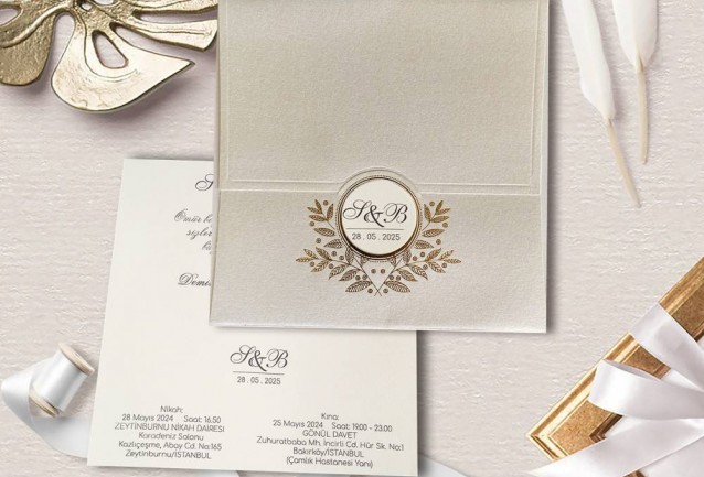 Simple Wedding Invitation
