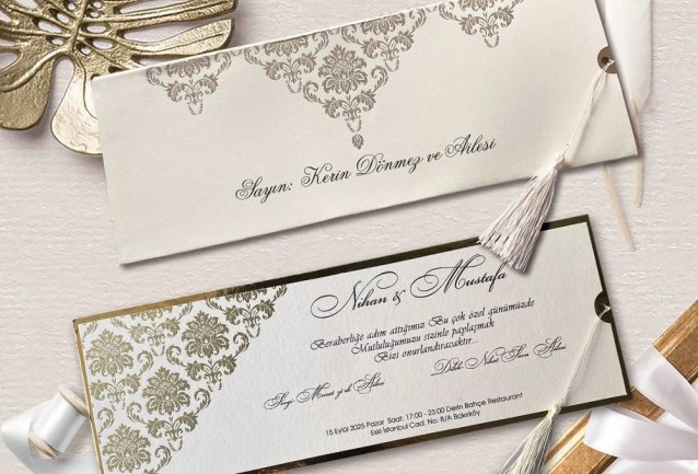 Thick Wedding Invitation