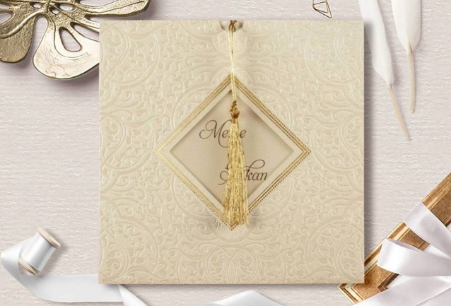 Classic Simple Wedding Invitation