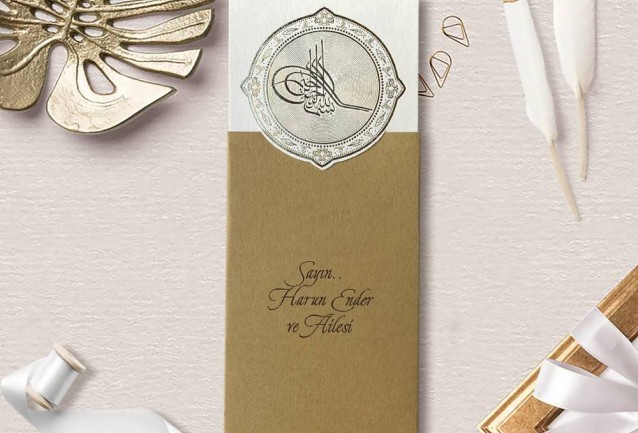 Ottoman Wedding Invitation