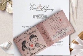 New Trend Invitation 2839