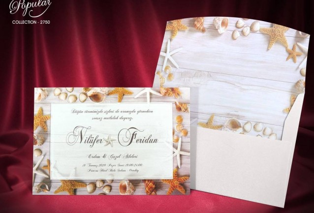 Popular Wedding Invitation 2750