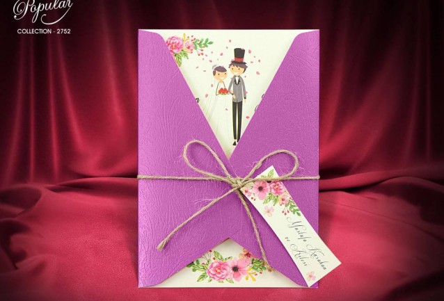 Popular Wedding Invitation 2752