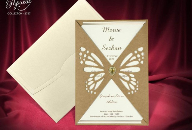 Popular Wedding Invitation 2767