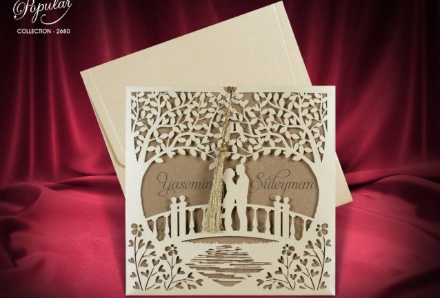 Popular Wedding Invitation 2680