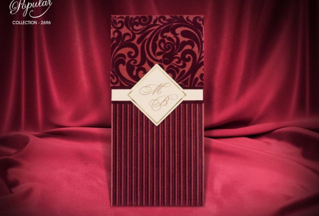 Popular Wedding Invitation 2696