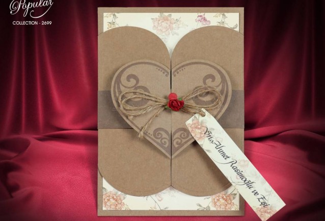 Popular Wedding Invitation 2699