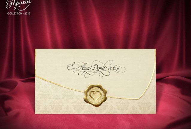 Popular Wedding Invitation 2715