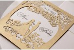 tree of hearts wedding invitation