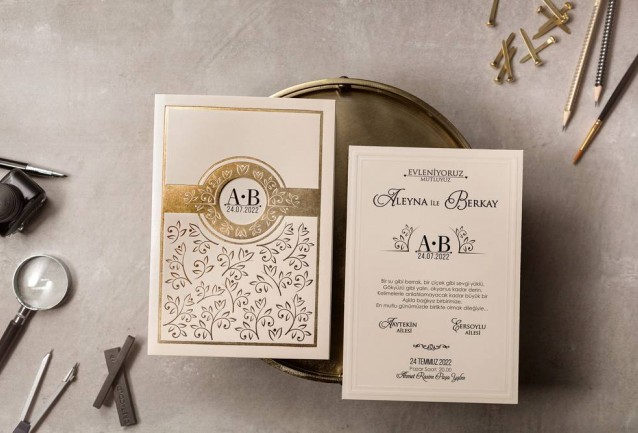 Velvet Wedding Invitations 8390