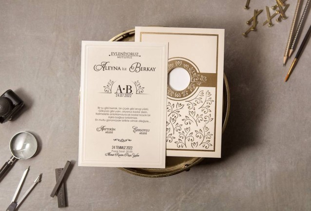 Velvet Wedding Invitations 8390