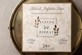 Wedding Davetiye 8391