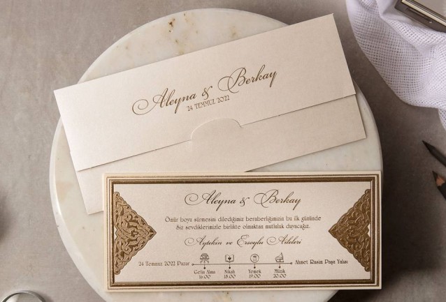 Velvet Wedding Invitations 8393