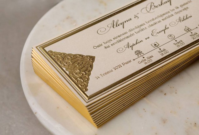 Velvet Wedding Invitations 8393