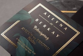 Wedding Davetiye 8406