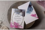 watercolor wedding invitation