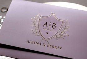 Wedding Davetiye 8410