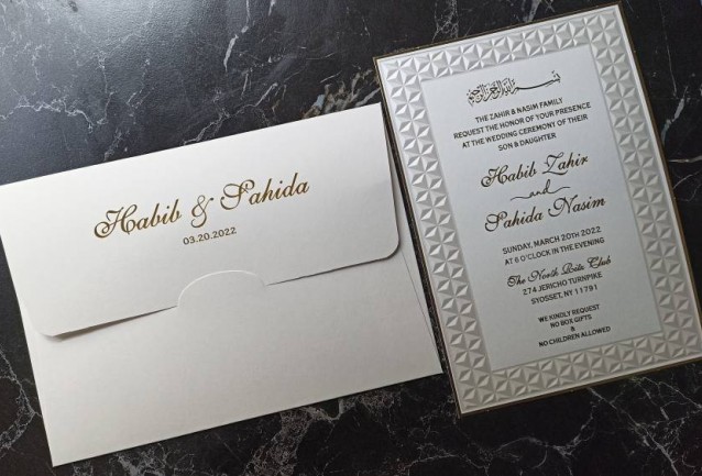 wedding invitation