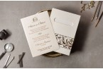 Velvet Wedding Invitations 8416