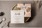 Velvet Wedding Invitations 8418