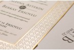 Velvet Wedding Invitations 8434