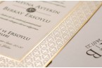 Velvet Wedding Invitations 8434