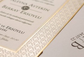 Wedding Davetiye 8434