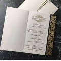 Letterpress Wedding Invitation 8435