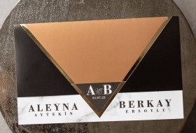 Wedding Davetiye 8439