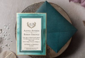 Wedding Davetiye 8443