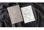 Velvet Wedding Invitations 8444