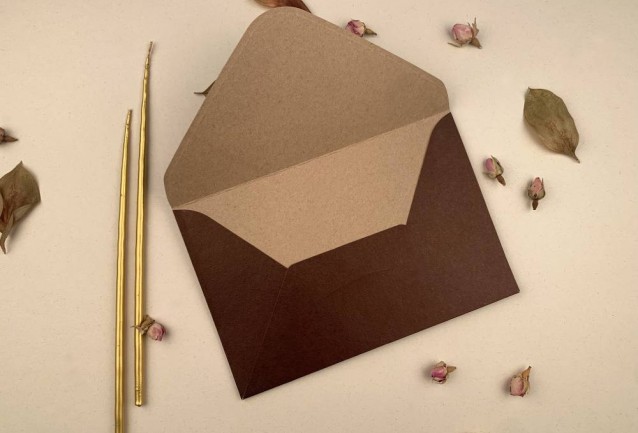 burgundy wedding invitation envelope