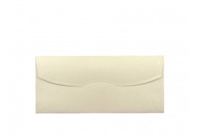 Davetiye Zarfı 10,5x23,5 Krem Parlak