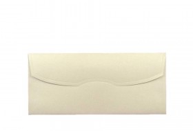Davetiye Zarfı 10,5x23,5 Krem Parlak