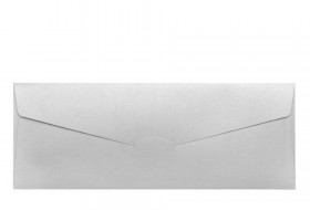Davetiye Zarfı 11x29 Parlak Gri