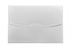 Davetiye Zarfı 14x20 Parlak Gri